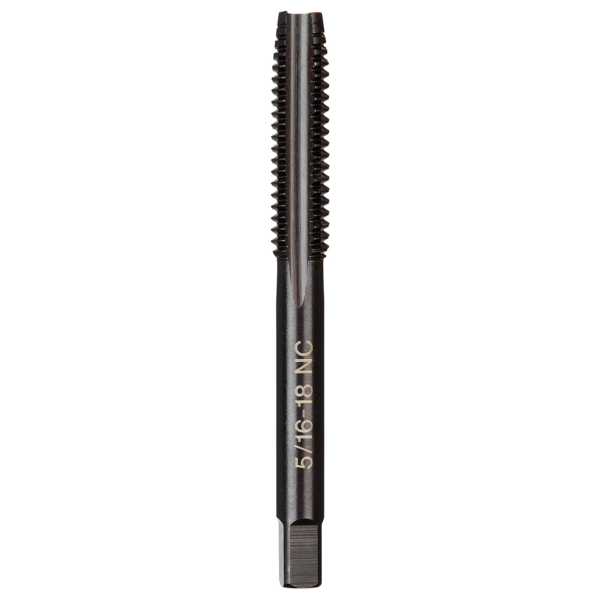 Milwaukee 5/16"-18 NC Straight Flute Plug Tap, Model# 49-57-5142
